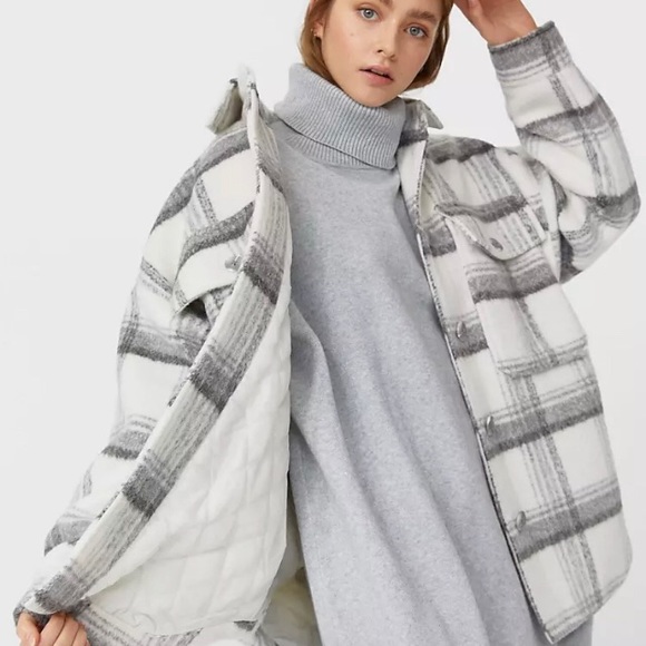 Stradivarius Plaid Jacket - Picture 6 of 6